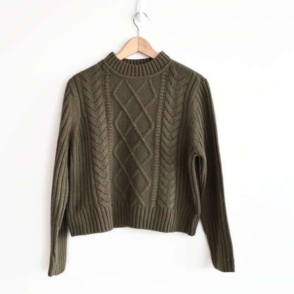 Cable Knit Sweater Tommy Hilfiger Size L - Picture 1 of 9